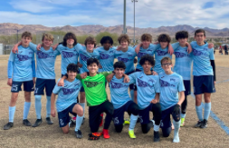 16 Boys Semi Finalists at Vegas Cup
